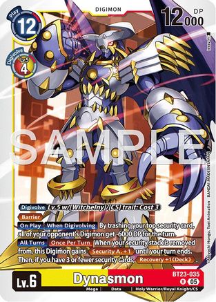 Dynasmon (BT23-035) - Hackers' Slumber Foil