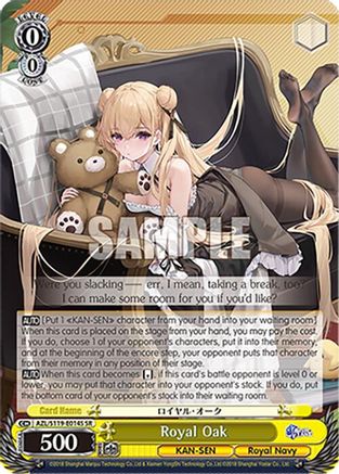 Royal Oak (SR) (AZL/S119-E014S SR) - Azur Lane Vol. 2
