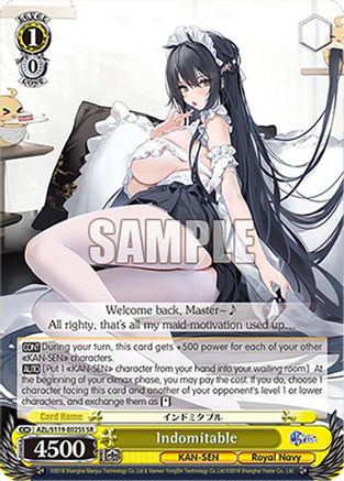 Indomitable (SR) (AZL/S119-E025S SR) - Azur Lane Vol. 2