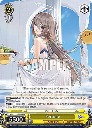 Fortune (SR) (AZL/S119-E028S SR) - Azur Lane Vol. 2