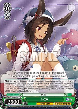 I-26 (SR) (AZL/S119-E058S SR) - Azur Lane Vol. 2