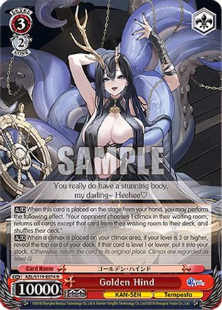 Golden Hind (AZL/S119-E074 R) - Azur Lane Vol. 2