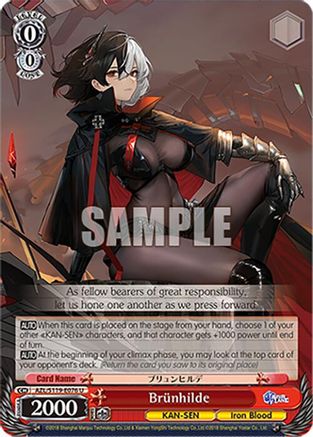 Brunhilde (AZL/S119-E076 U) - Azur Lane Vol. 2