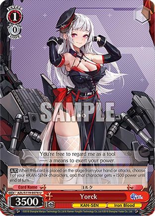 Yorck (AZL/S119-E078 U) - Azur Lane Vol. 2