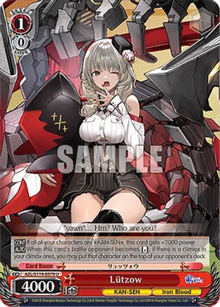 Lutzow (AZL/S119-E079 U) - Azur Lane Vol. 2