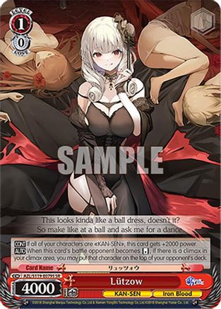 Lutzow (SR) (AZL/S119-E079S SR) - Azur Lane Vol. 2