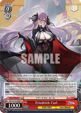 Friedrich Carl (AZL/S119-E086 C) - Azur Lane Vol. 2