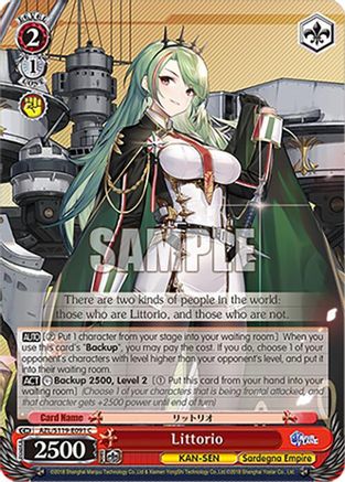 Littorio (AZL/S119-E091 C) - Azur Lane Vol. 2