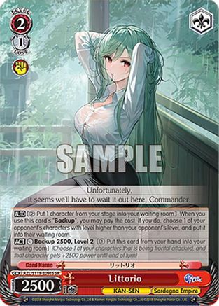 Littorio (SR) (AZL/S119-E091S SR) - Azur Lane Vol. 2