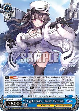 Light Cruiser, Pamiat' Merkuria (AZL/S119-E098 RR) - Azur Lane Vol. 2
