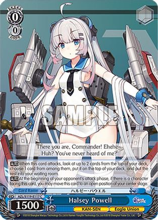 Halsey Powell (AZL/S119-E117 C) - Azur Lane Vol. 2