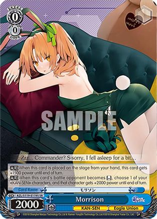 Morrison (SR) (AZL/S119-E119S SR) - Azur Lane Vol. 2