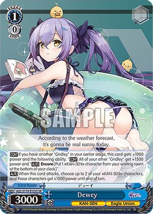 Dewey (SR) (AZL/S119-E122S SR) - Azur Lane Vol. 2