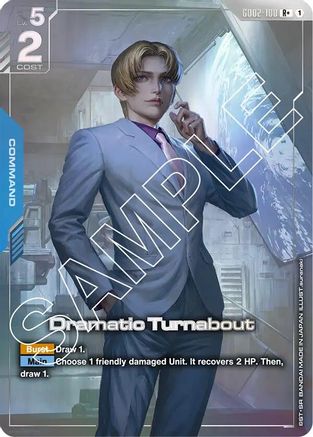 Dramatic Turnabout (R+) GD02-100/undefined - Dual Impact Holofoil