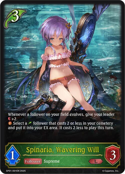 Spinaria, Wavering Will - SP01: Seaside Memories (SP01)