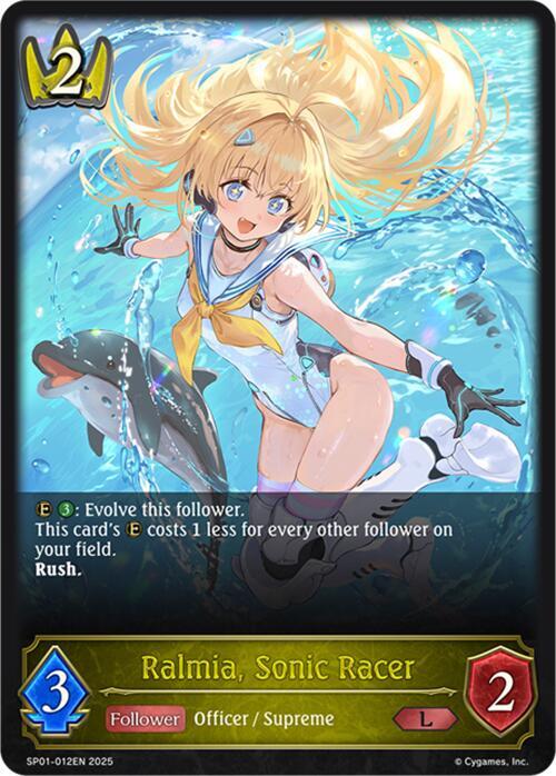 Ralmia, Sonic Racer - SP01: Seaside Memories (SP01)