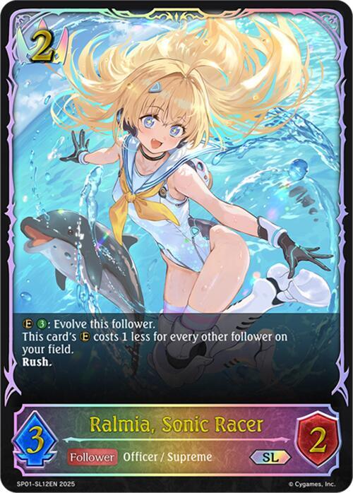 Ralmia, Sonic Racer (SL) - SP01: Seaside Memories (SP01)