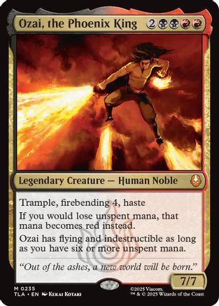 Ozai, the Phoenix King (TLA-235) - Avatar: The Last Airbender