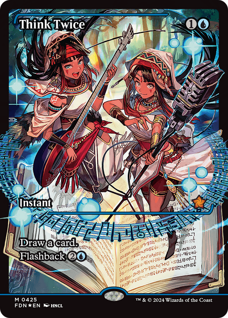 Think Twice (FDN-425) - Foundations: (Showcase) Foil