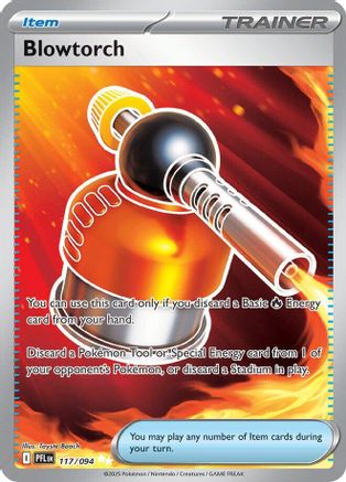 Blowtorch - 117/094 117 - ME02 Phantasmal Flames Holofoil