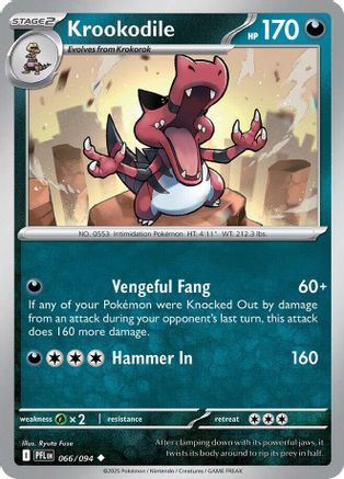 Krookodile 66 - ME02 Phantasmal Flames