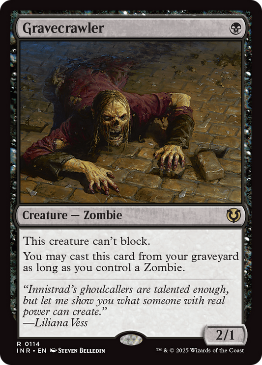 Gravecrawler (-114) - Innistrad Remastered Foil