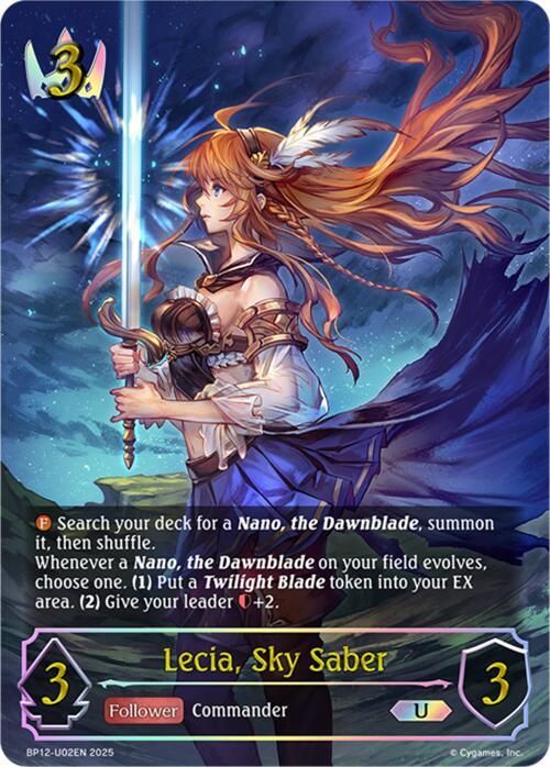 Lecia, Sky Saber (U) - BP12: Worldreaver’s Descent (BP12)