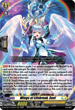 Wings of Lifebrook, Soel (DZ-BT11: SYMPHONY OF MIGHT & BLOOM)