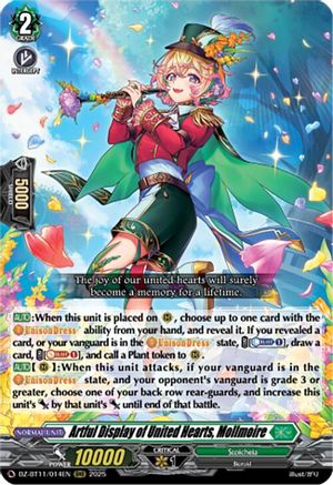 Artful Display of United Hearts, Mollmoire (DZ-BT11: SYMPHONY OF MIGHT & BLOOM)