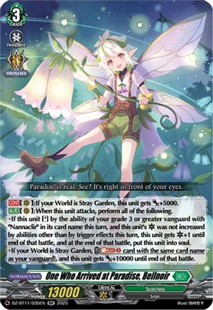 One Who Arrived at Paradise, Bellnoir (DZ-BT11: SYMPHONY OF MIGHT & BLOOM)