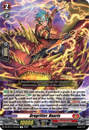 Dragritter, Haaris (DZ-BT11: SYMPHONY OF MIGHT & BLOOM)