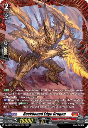 Rockbound Edge Dragon (FR) (DZ-BT11: SYMPHONY OF MIGHT & BLOOM)