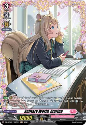Solitary World, Ezorina (FR) (DZ-BT11: SYMPHONY OF MIGHT & BLOOM)