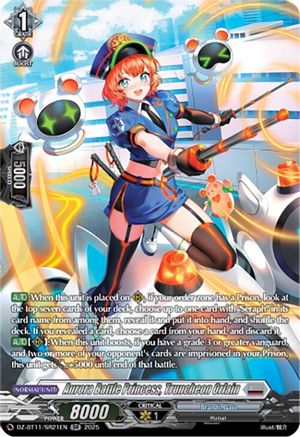 Aurora Battle Princess, Truncheon Orlain (SR) (DZ-BT11: SYMPHONY OF MIGHT & BLOOM)