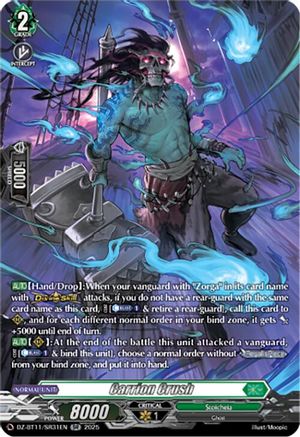 Carrion Crush (SR) (DZ-BT11: SYMPHONY OF MIGHT & BLOOM)
