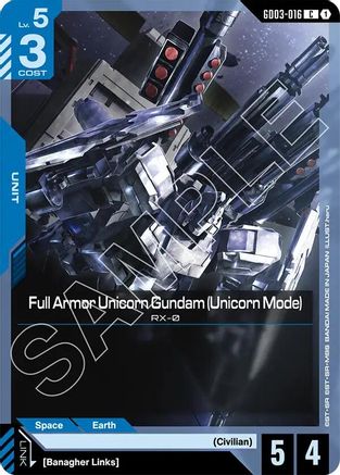 Full Armor Unicorn Gundam (Unicorn Mode) GD03-016/undefined - Steel Requiem