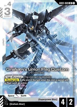 Graham's Union Flag Custom GD03-069/undefined - Steel Requiem Holofoil