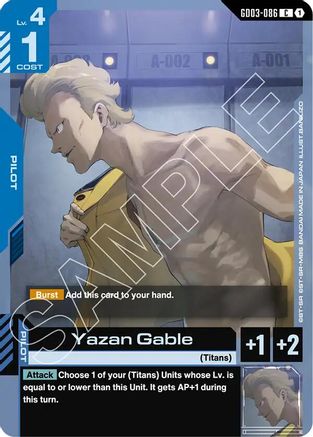 Yazan Gable GD03-086/undefined - Steel Requiem