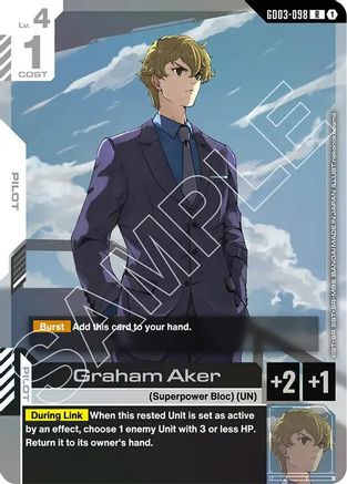 Graham Aker GD03-098/undefined - Steel Requiem Holofoil