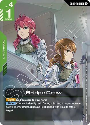Bridge Crew GD03-105/undefined - Steel Requiem Holofoil