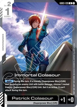 Immortal Colasour GD03-120/undefined - Steel Requiem