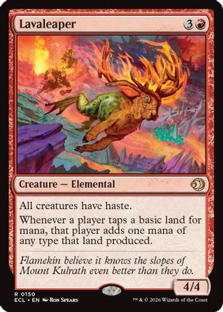 Lavaleaper (ECL-150) - Lorwyn Eclipsed