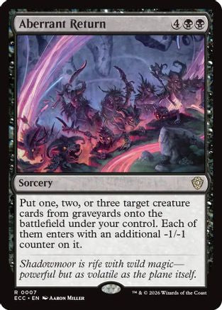 Aberrant Return (ECC-007) - Commander: Lorwyn Eclipsed