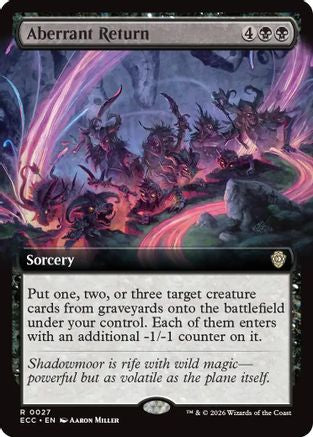 Aberrant Return (Extended Art) (ECC-027) - Commander: Lorwyn Eclipsed