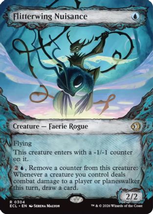 Flitterwing Nuisance (Showcase) (ECL-304) - Lorwyn Eclipsed
