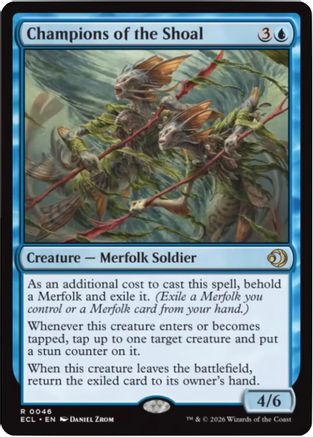 Champions of the Shoal (ECL-046) - Lorwyn Eclipsed