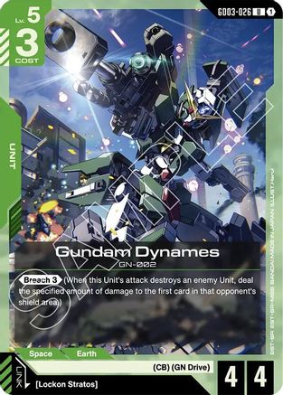 Gundam Dynames GD03-026/undefined - Steel Requiem