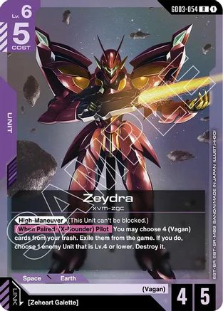 Zeydra GD03-054/undefined - Steel Requiem Holofoil