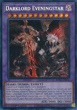 Darklord Eveningstar (BPRO-EN036) - Burst Protocol 1st Edition