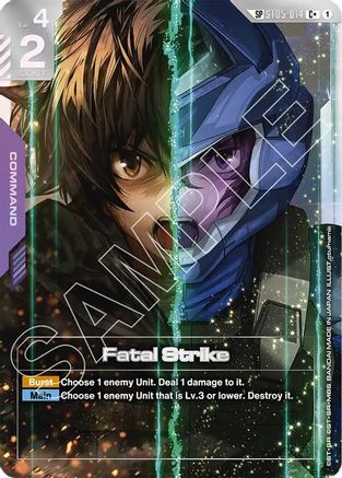 Fatal Strike (SP) (C+) ST05-014/undefined - Steel Requiem Holofoil